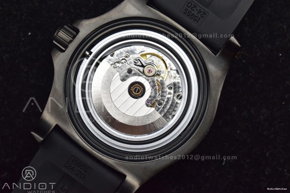 Yellow Automatic Best Edition Bezel Dial 44 1175 GoAnywhere Strap TF Black on Black Superocean A Rubber 1:1 0101